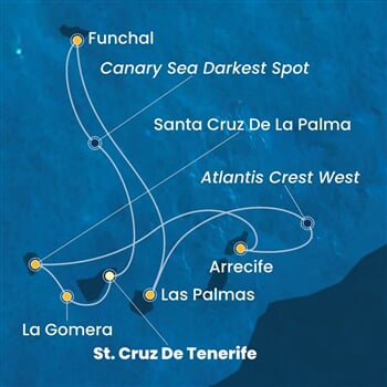 Trasa plavby CPA-TCI07A1V