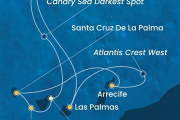 Costa Pacifica - Španělsko, Portugalsko (Santa Cruz de Tenerife)