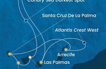 Costa Pacifica - Španělsko, Portugalsko (Santa Cruz de Tenerife)