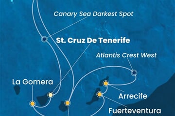 Costa Pacifica - Španělsko, Portugalsko (Santa Cruz de Tenerife)