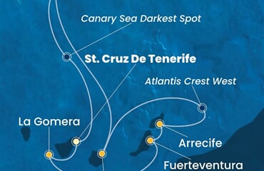 Costa Pacifica - Španělsko, Portugalsko (Santa Cruz de Tenerife)