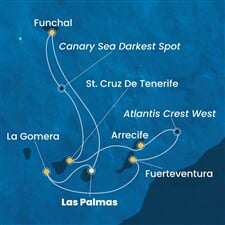 Costa Pacifica - Španělsko, Portugalsko (Gran Canaria)