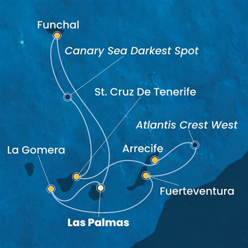 Trasa plavby CPA-LPA07A0Y