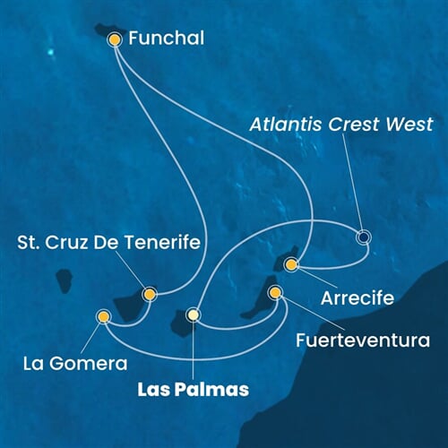 Trasa plavby CPA-LPA07A0Z