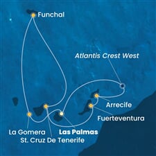 Costa Pacifica - Španělsko, Portugalsko (Gran Canaria)