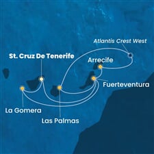 Costa Pacifica - Španělsko (Santa Cruz de Tenerife)