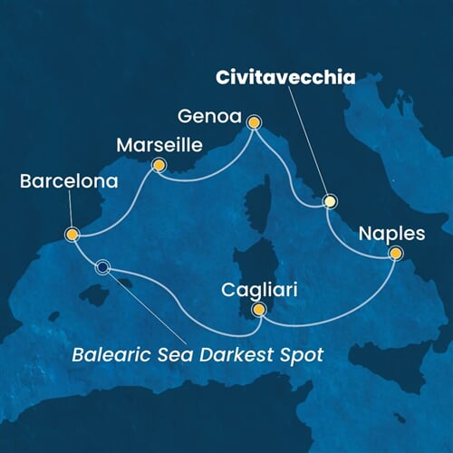 Trasa plavby CTO-CIV07A9B