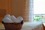 Hotel Marilen - Leros: fotografie vybavení exteriérů a interiérů ubytování.