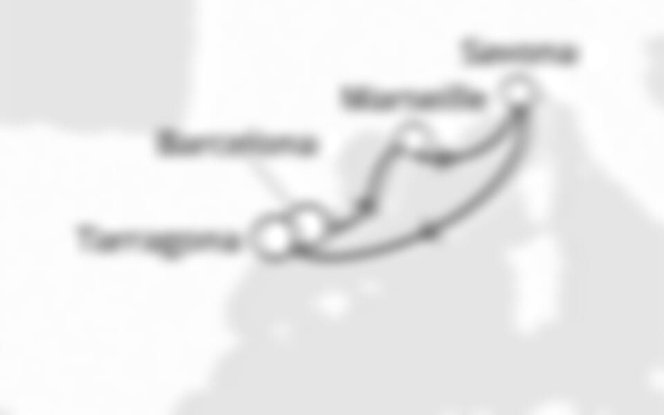 Costa Fortuna - Španělsko, Francie, Itálie (z Barcelony)