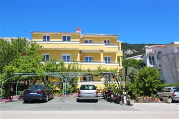 Ostrov Krk - Baška - Apartmány Brnić, autobusem