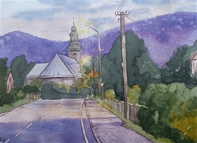 Evangelický kostel v Bystřici