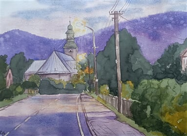 Evangelický kostel v Bystřici