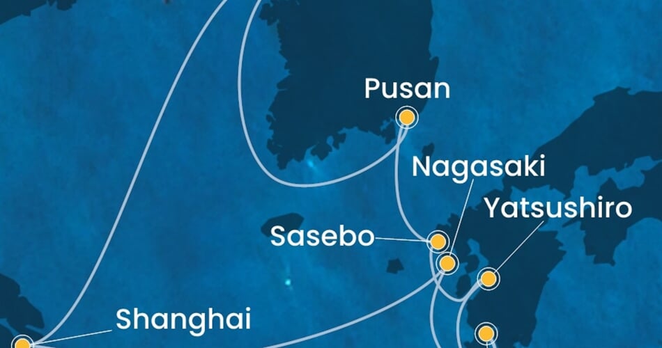 Trasa plavby CSE-INC11A01