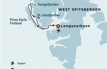 North Spitsbergen - Ski & Sail (s/v Rembrandt van Rijn)