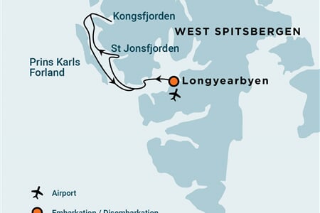 North Spitsbergen - Ski & Sail (s/v Rembrandt van Rijn)