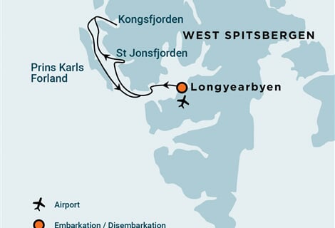 North Spitsbergen - Ski & Sail (s/v Rembrandt van Rijn)