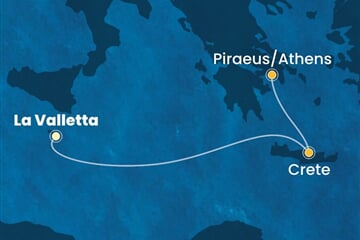 Costa Fortuna - Malta, Řecko (La Valetta)