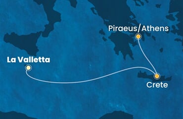 Costa Fortuna - Malta, Řecko (La Valetta)