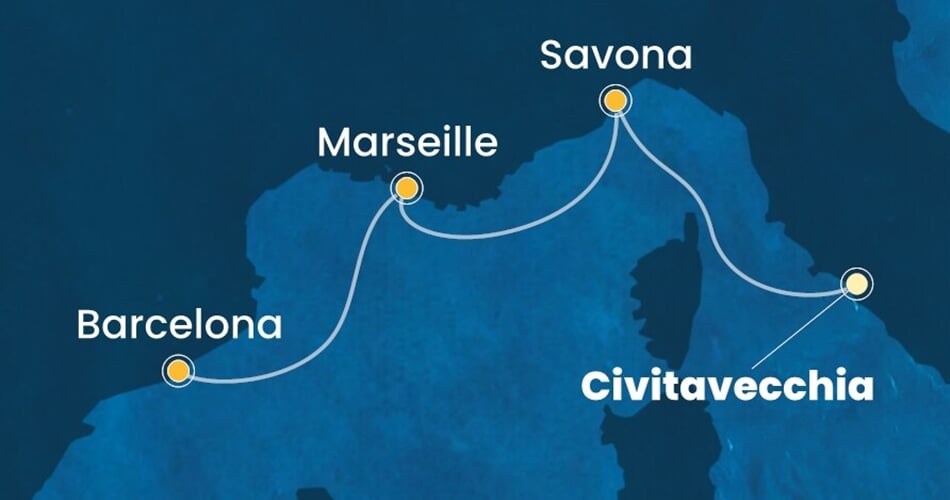 Trasa plavby CTO-CIV03A1H