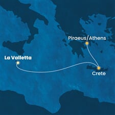 Costa Fortuna - Malta, Řecko (La Valetta)