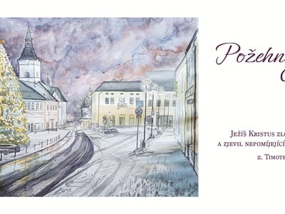 Vanocni pohlednice 21x10cm7