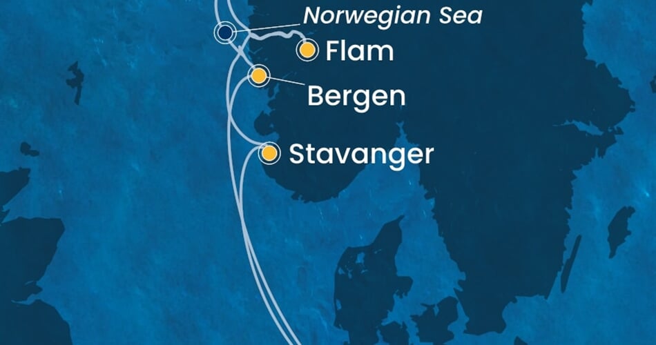 Trasa plavby CFA-HAM08A0B