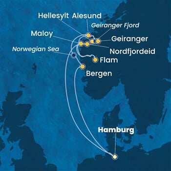 Trasa plavby CFA-HAM09A0D