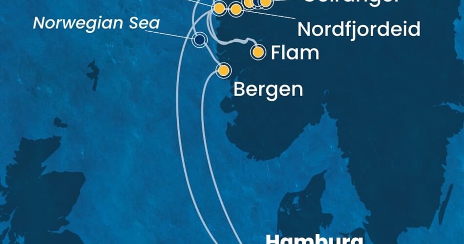 Trasa plavby CFA-HAM09A0D