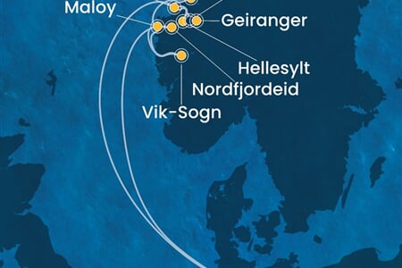 Costa Favolosa - Německo, Norsko (Hamburk)