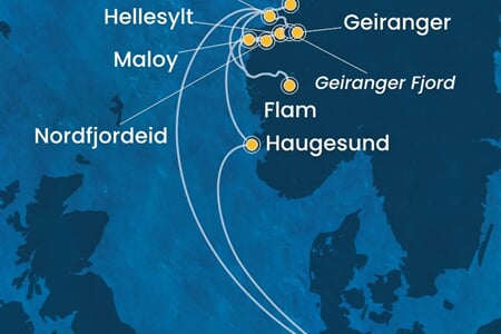 Costa Favolosa - Německo, Norsko (Hamburk)