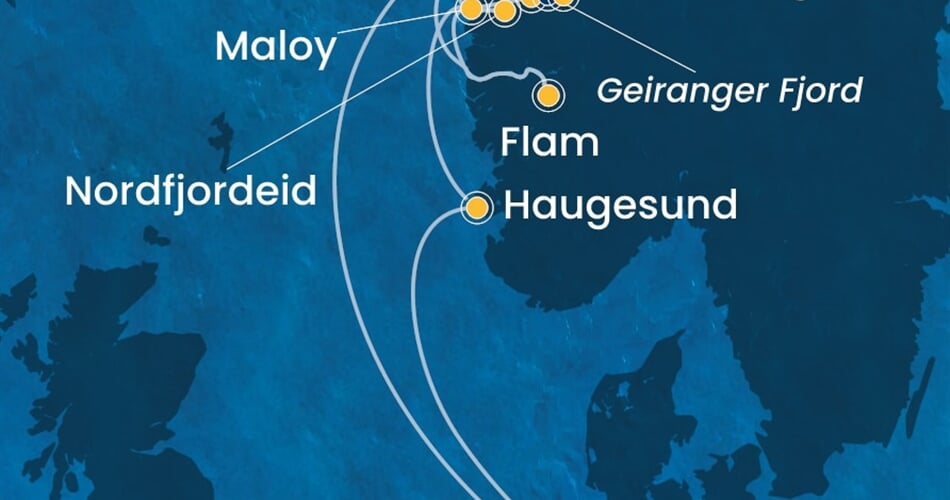 Trasa plavby CFA-HAM10A09