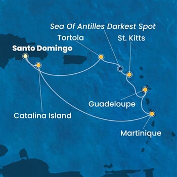 Trasa plavby CFS-SDQ07A0X