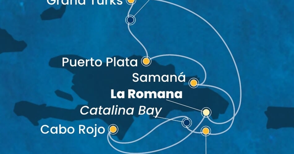 Trasa plavby CPA-LRM07A2B