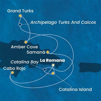 Trasa plavby CPA-LRM07A2C