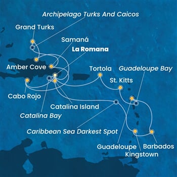 Trasa plavby CPA-LRM14A37