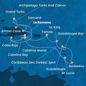 Trasa plavby CPA-LRM14A38