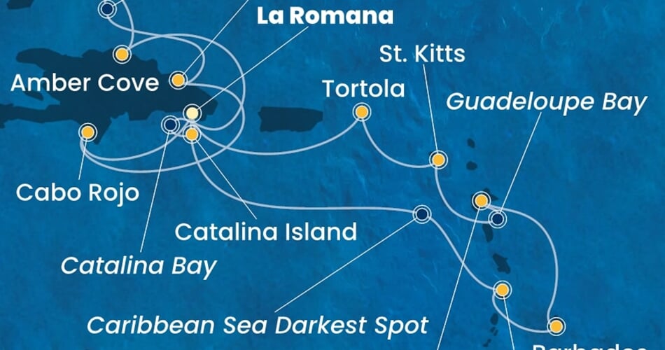 Trasa plavby CPA-LRM14A38