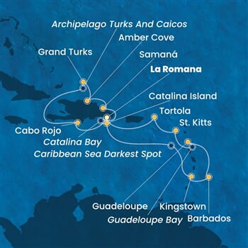 Trasa plavby CPA-LRM14A3C