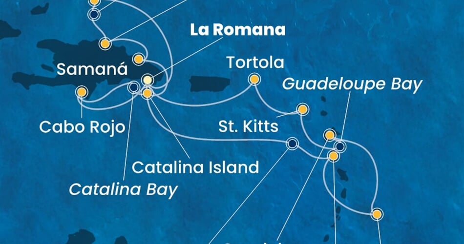 Trasa plavby CPA-LRM14A3D