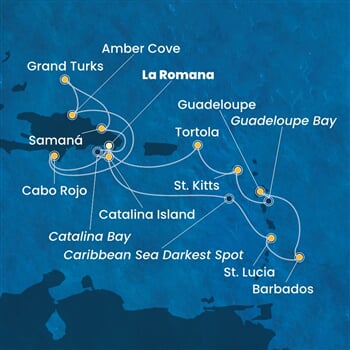 Trasa plavby CPA-LRM14A3G