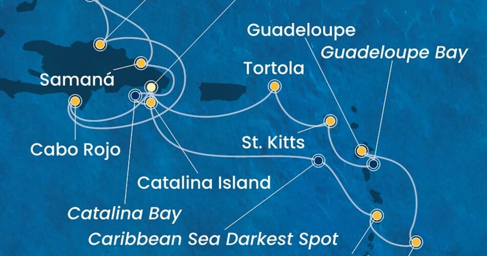 Trasa plavby CPA-LRM14A3G