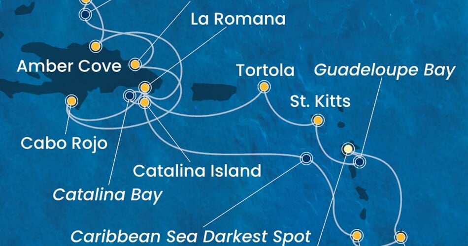 Trasa plavby CPA-PTP14A3X