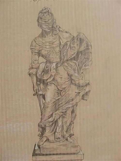 Socha spravedlnosti, Kuks