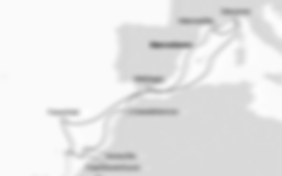 Costa Pacifica - Španělsko, Maroko, Portugalsko, Itálie, Francie (z Barcelony)