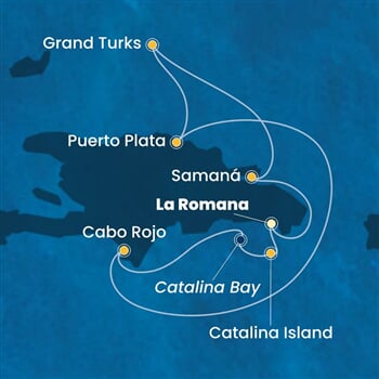 Trasa plavby CFS-LRM07A1Y
