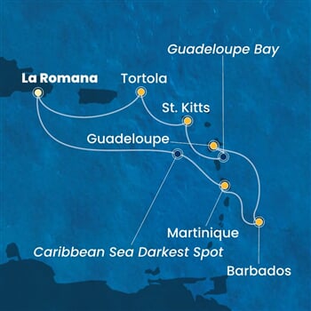 Trasa plavby CFS-LRM07A20