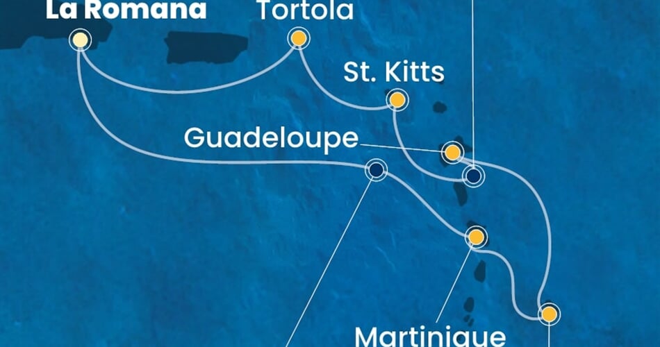 Trasa plavby CFS-LRM07A20