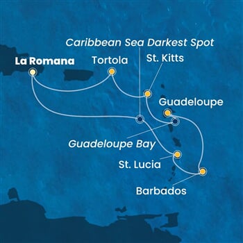 Trasa plavby CFS-LRM07A21
