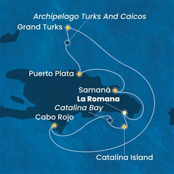 Trasa plavby CFS-LRM07A22