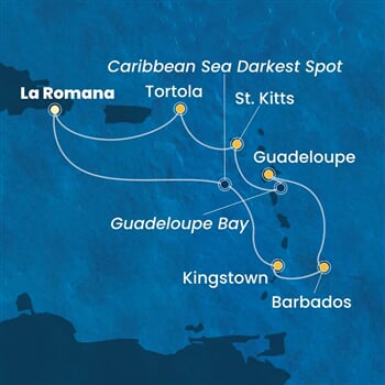 Trasa plavby CFS-LRM07A24